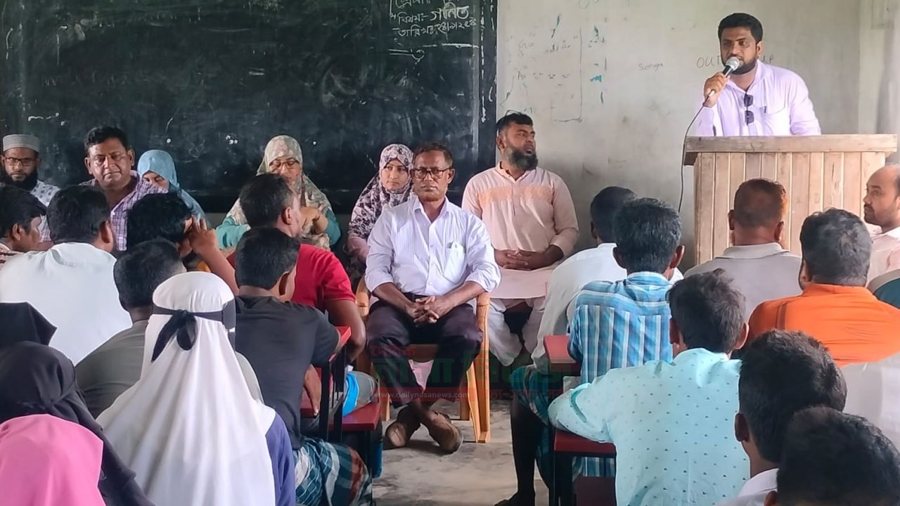 কুর্শা কে এন মাধ্যমিক বিদ্যালয়  শিক্ষার মান উন্নয়নও দশম শ্রেণীর অভিভাবক সমাবেশ অনুষ্ঠিত