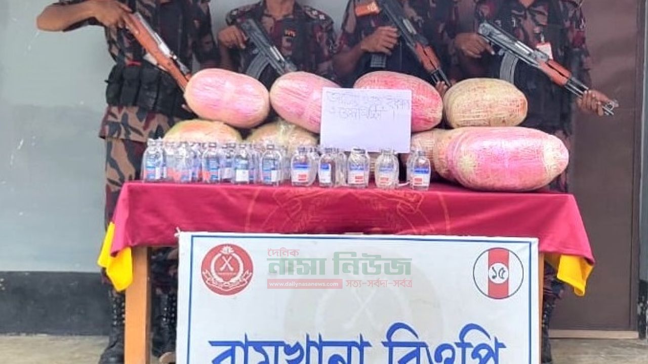 সীমান্তে লালমনিরহাট (১৫) বিজিবির চৌকশে বিপুল পরিমাণ মাদক জব্দ