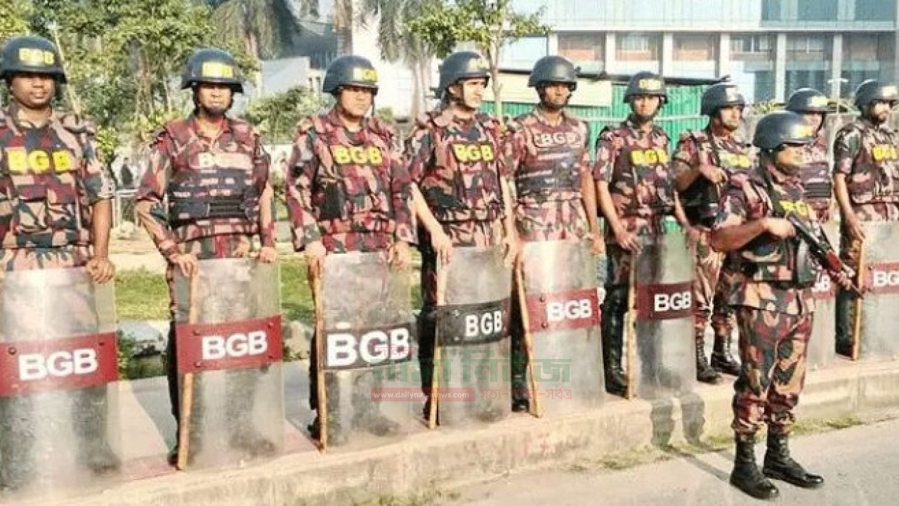 রাজধানীর যেসব এলাকায় বিজিবি মোতায়েন,নিরাপত্তা ব্যবস্থা জোরদার