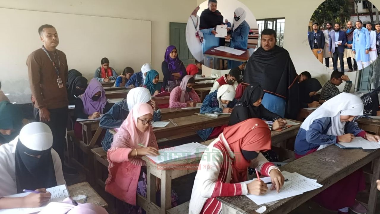 শৈলকুপায় মেধা ও মনন মঞ্চের গণিত উৎসবে মেধার মিলনমেলা