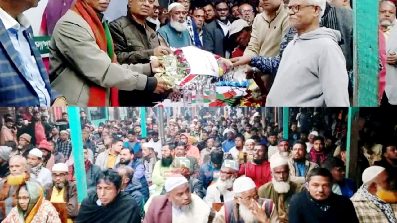 মহিপুরে মৎস্য ব্যবসায়ীদের সভায় হিন্দু ও আওয়ামীলীগের দুই শতাধিক মানুষের বিএনপিতে যোগদান