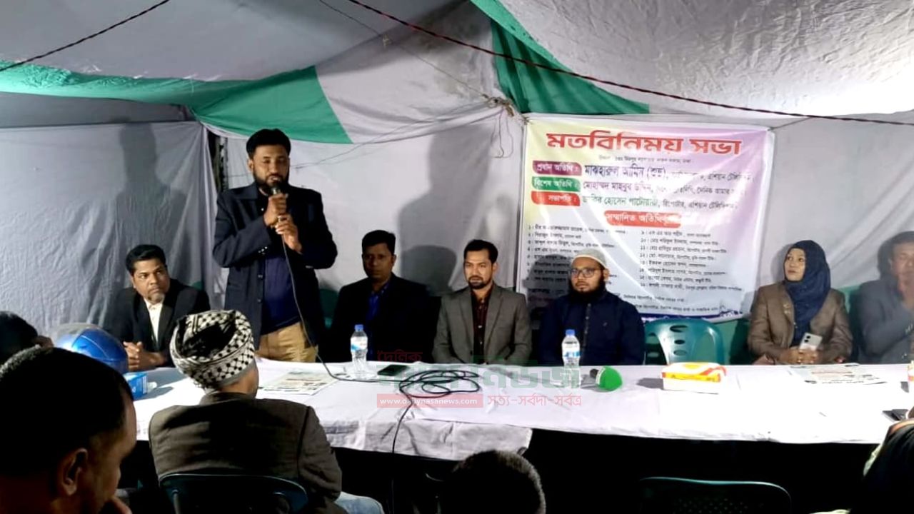 মিরপুর বড় বাজারে স্থানীয় সাংবাদিকদের উদ্যোগে মত-বিনিময় সভা অনুষ্ঠিত