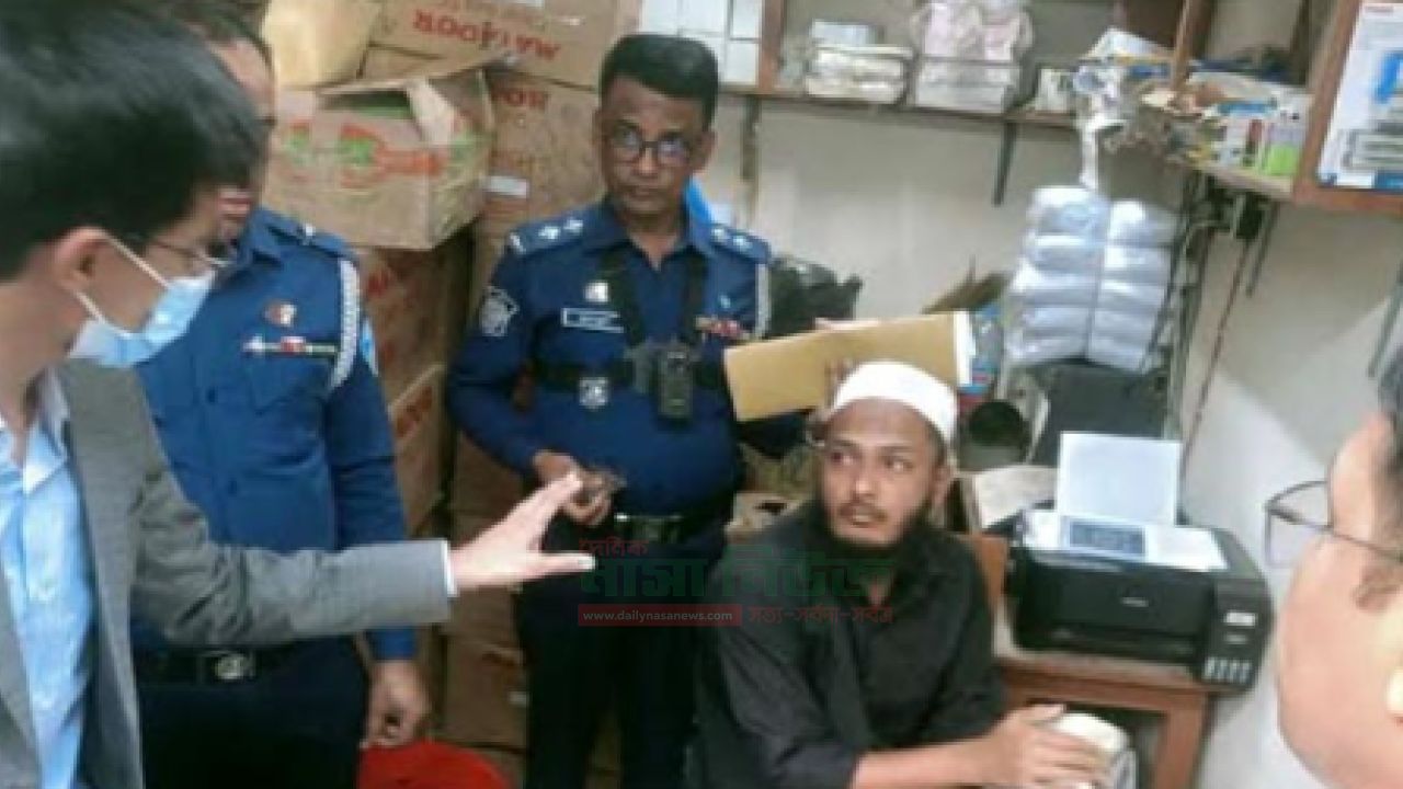  ভোটের সিলসহ সোহেল রানা নামে এক প্রেস মালিককে আটক