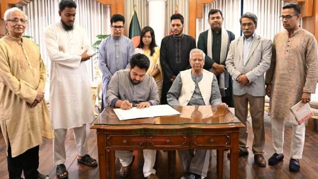 জুলাই সনদে এনসিপির স্বাক্ষর 