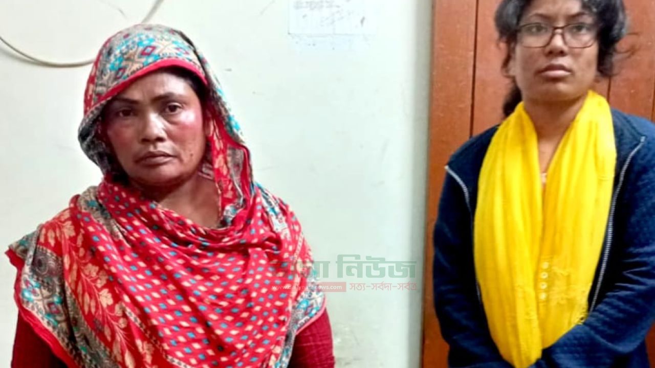 রংপুর কোতয়ালী থানার অভিযানে ইয়াবা ও নগদ টাকাসহ নারী আটক 