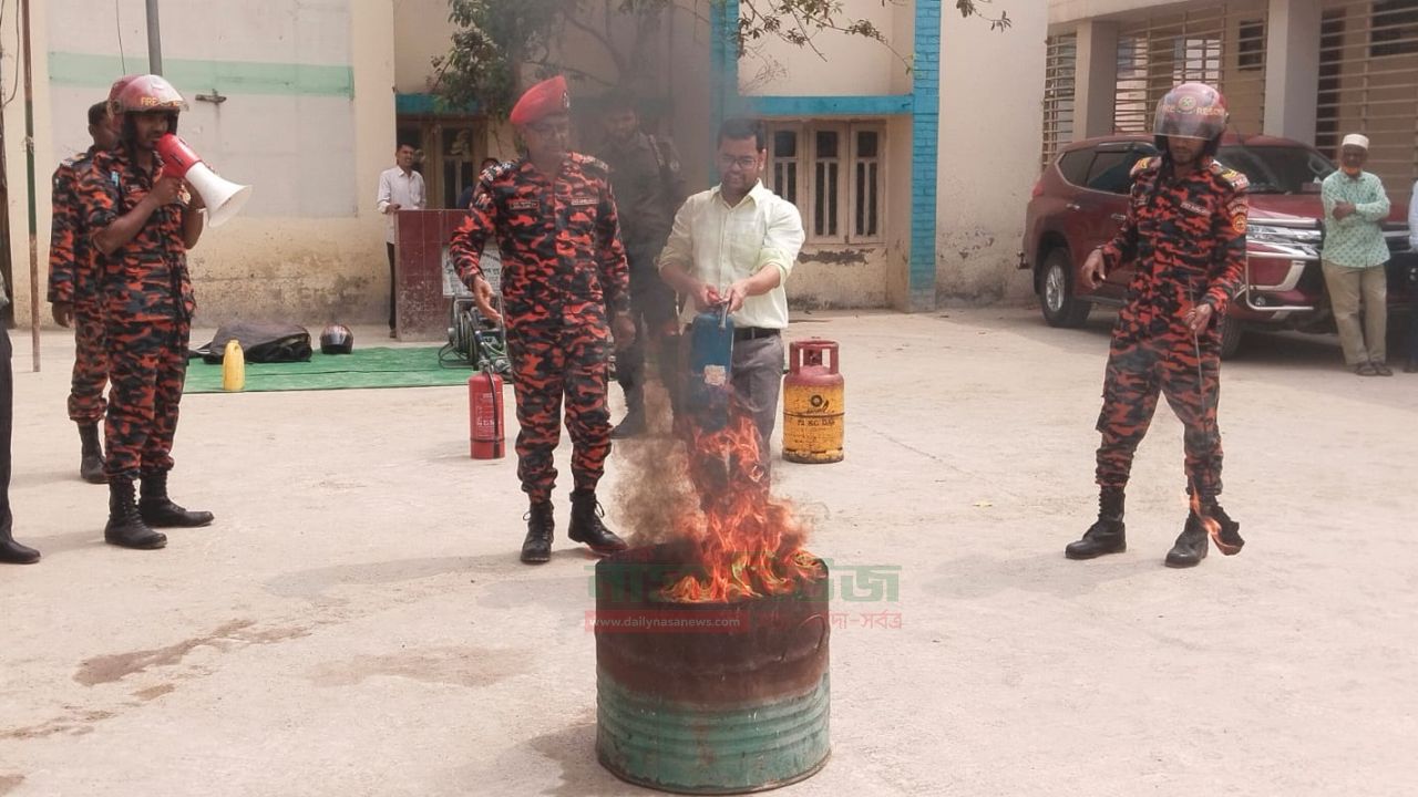পাঁচবিবিতে অগ্নি বিষয়ক মহড়া অনুষ্ঠিত 