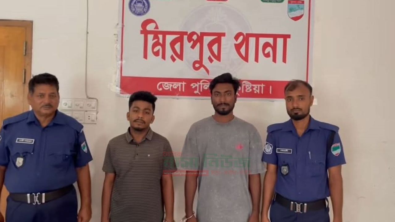 মিরপুরে পুলিশের অভিযানে ছাত্রলীগের দুই নেতা গ্রেফতার