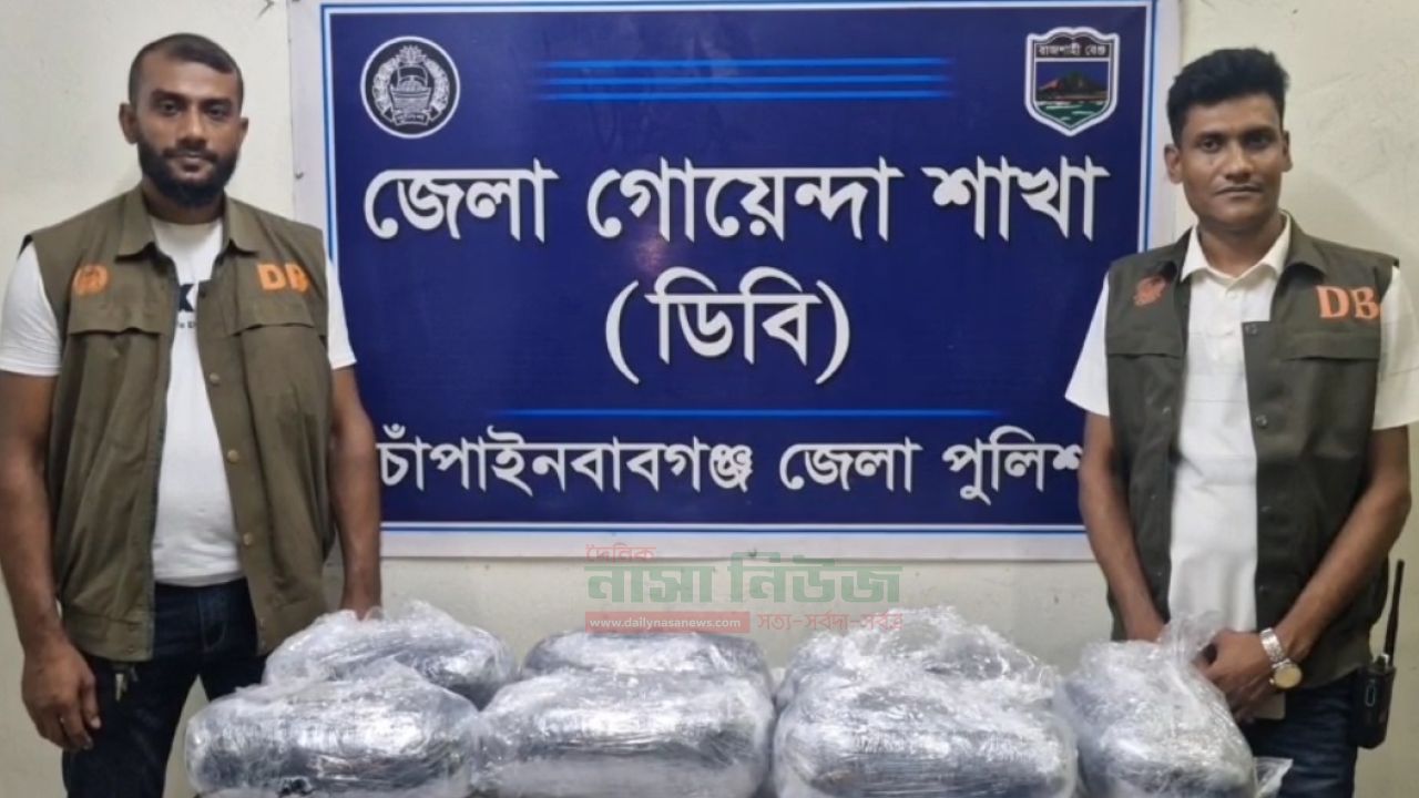 নাড়ুর নাম করে কুরিয়ার সার্ভিসে আসলো ১৪ কেজি গাঁজা, উদ্বার করলো ডিবি